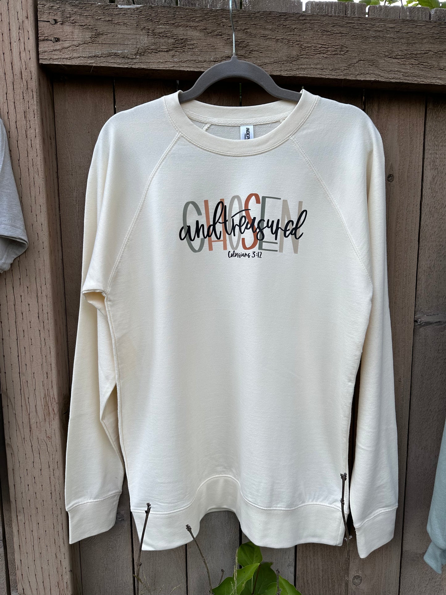 CHOSEN AND TREASURED Colossians 3:12 Crewneck
