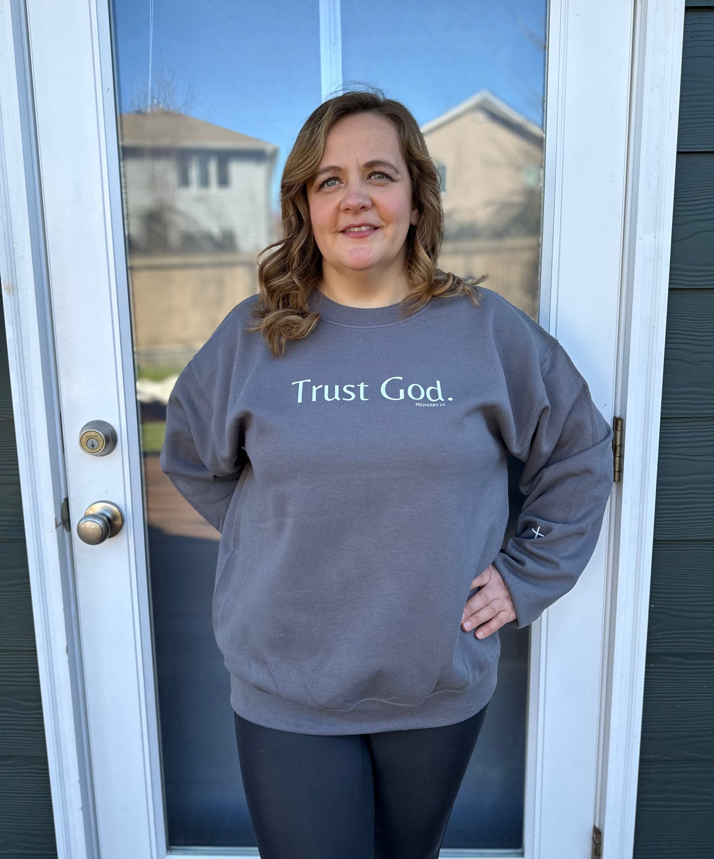 Trust God Crewneck