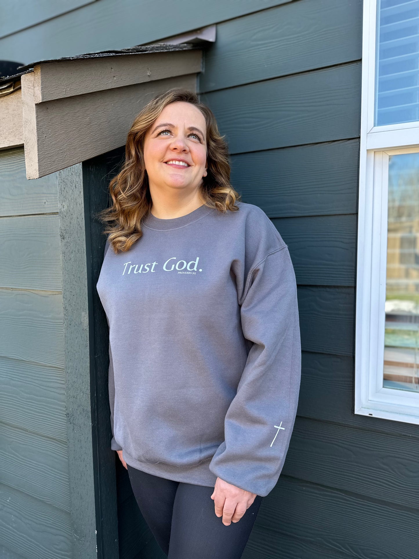 Trust God Crewneck