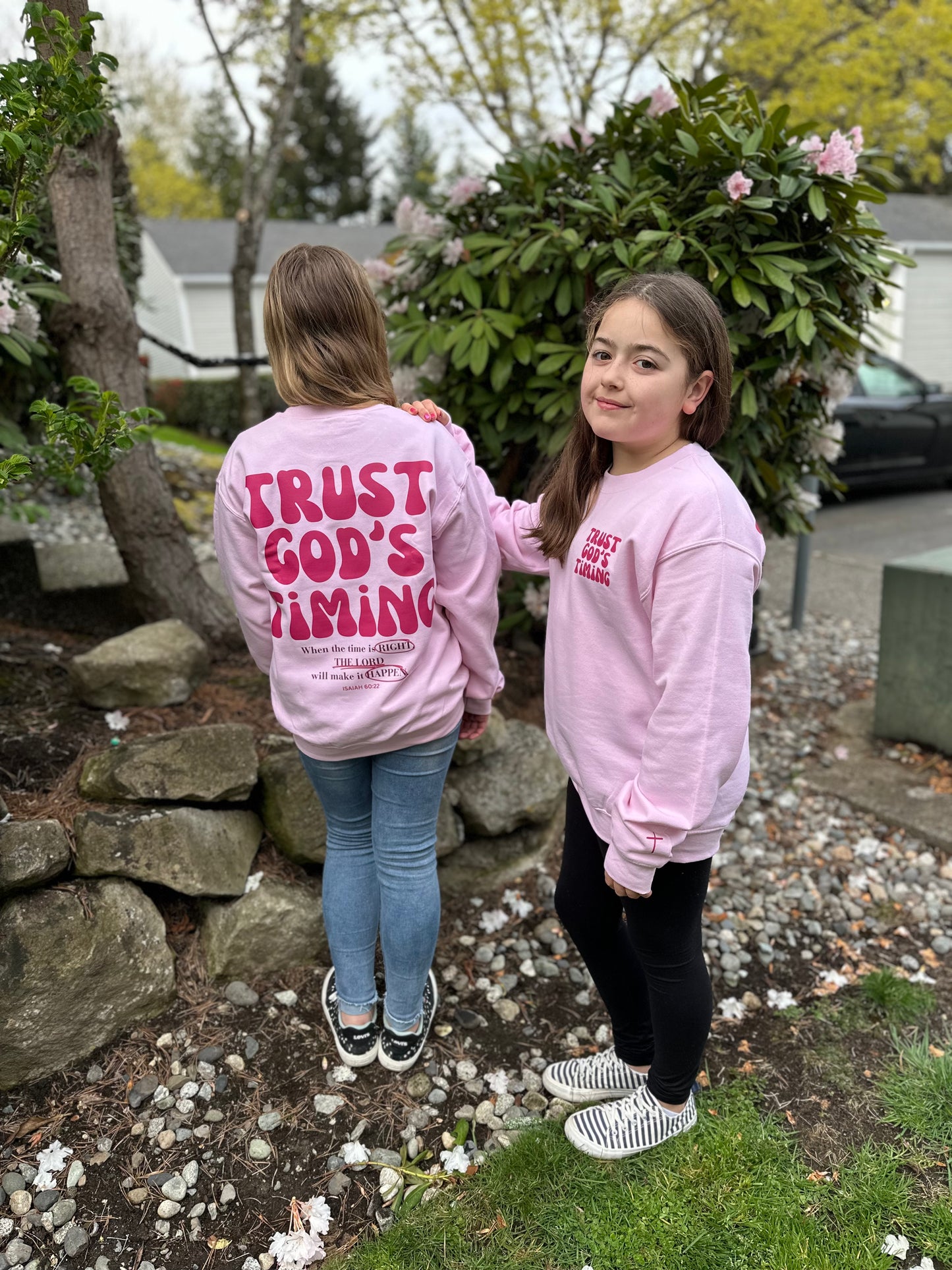 Trust God's Timing Crewneck