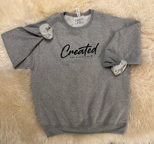 Created For A Purpose Crewneck