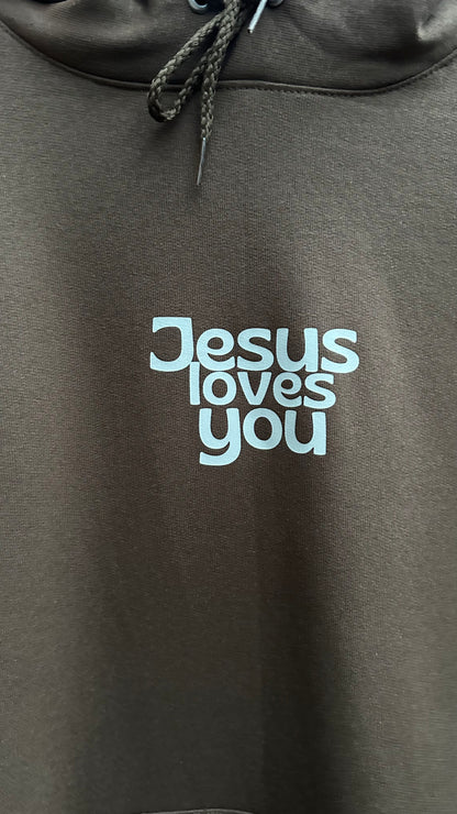 Jesus loves you hoodie