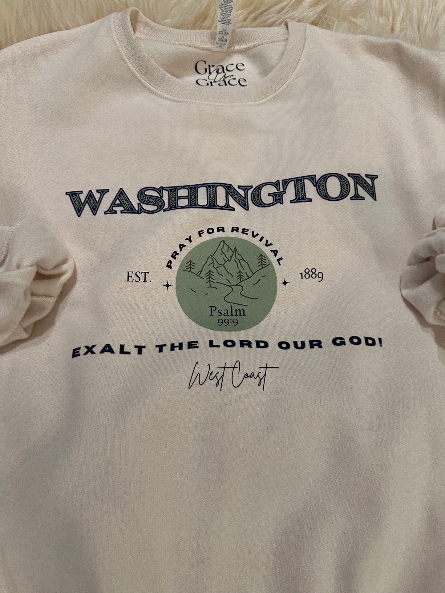 WASHINGTON: Pray For Revival Crewneck