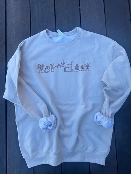 Dog Plant 🪴 Crewneck