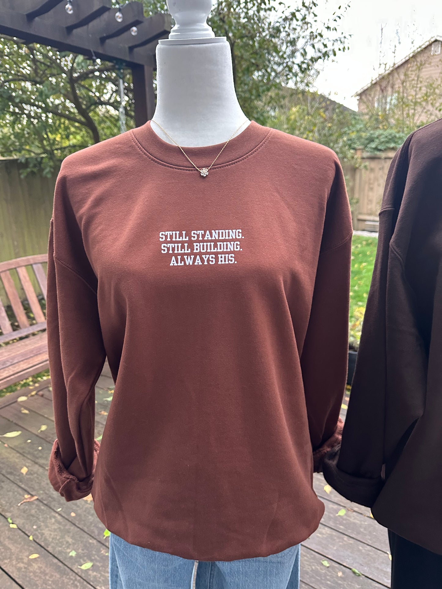 Let Us Rise Up And Build Crewneck