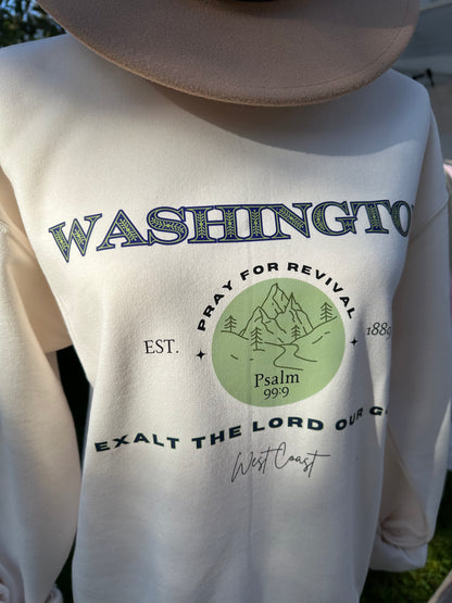 WASHINGTON: Pray For Revival Crewneck