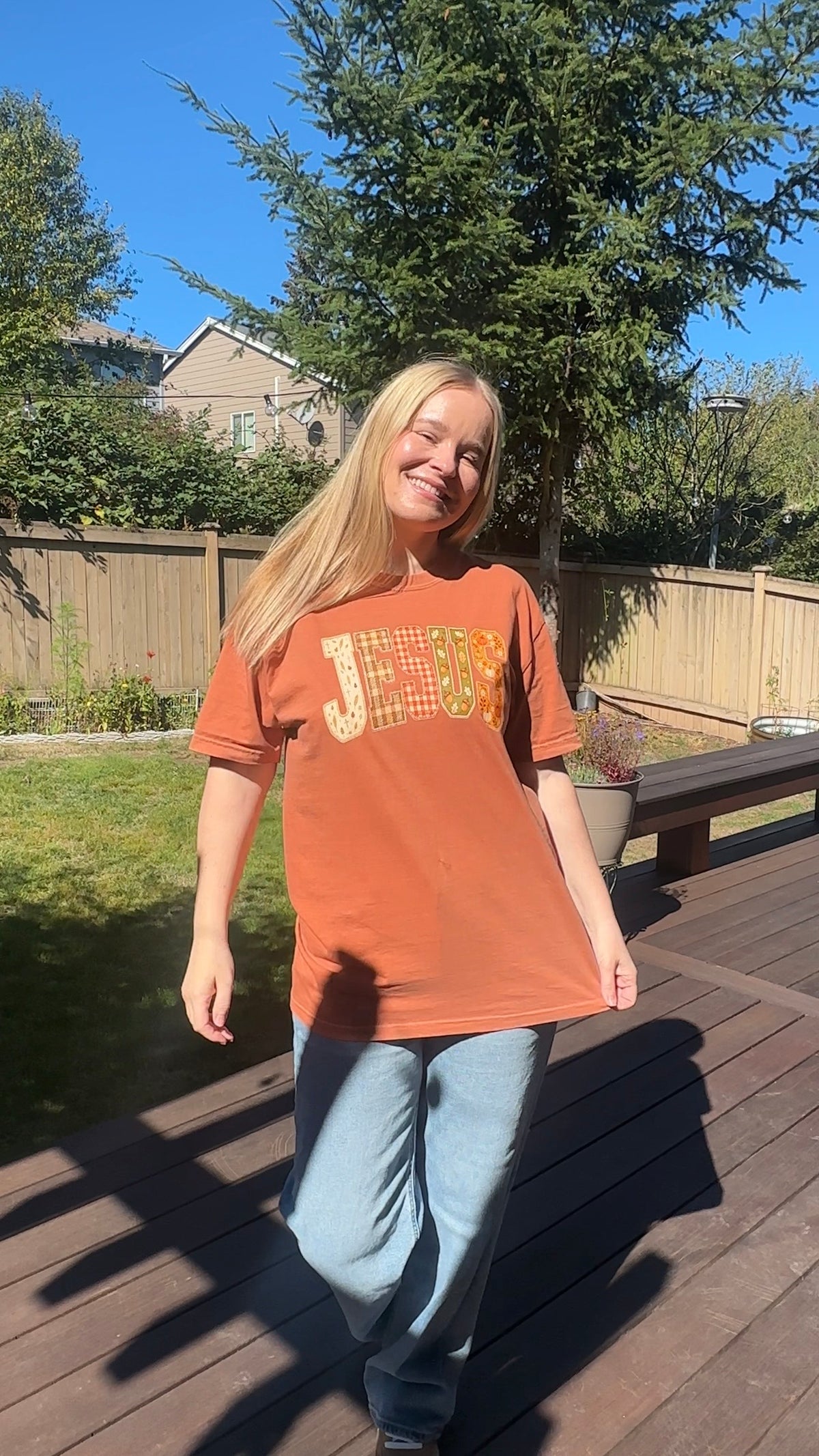 Jesus Fall T-shirt