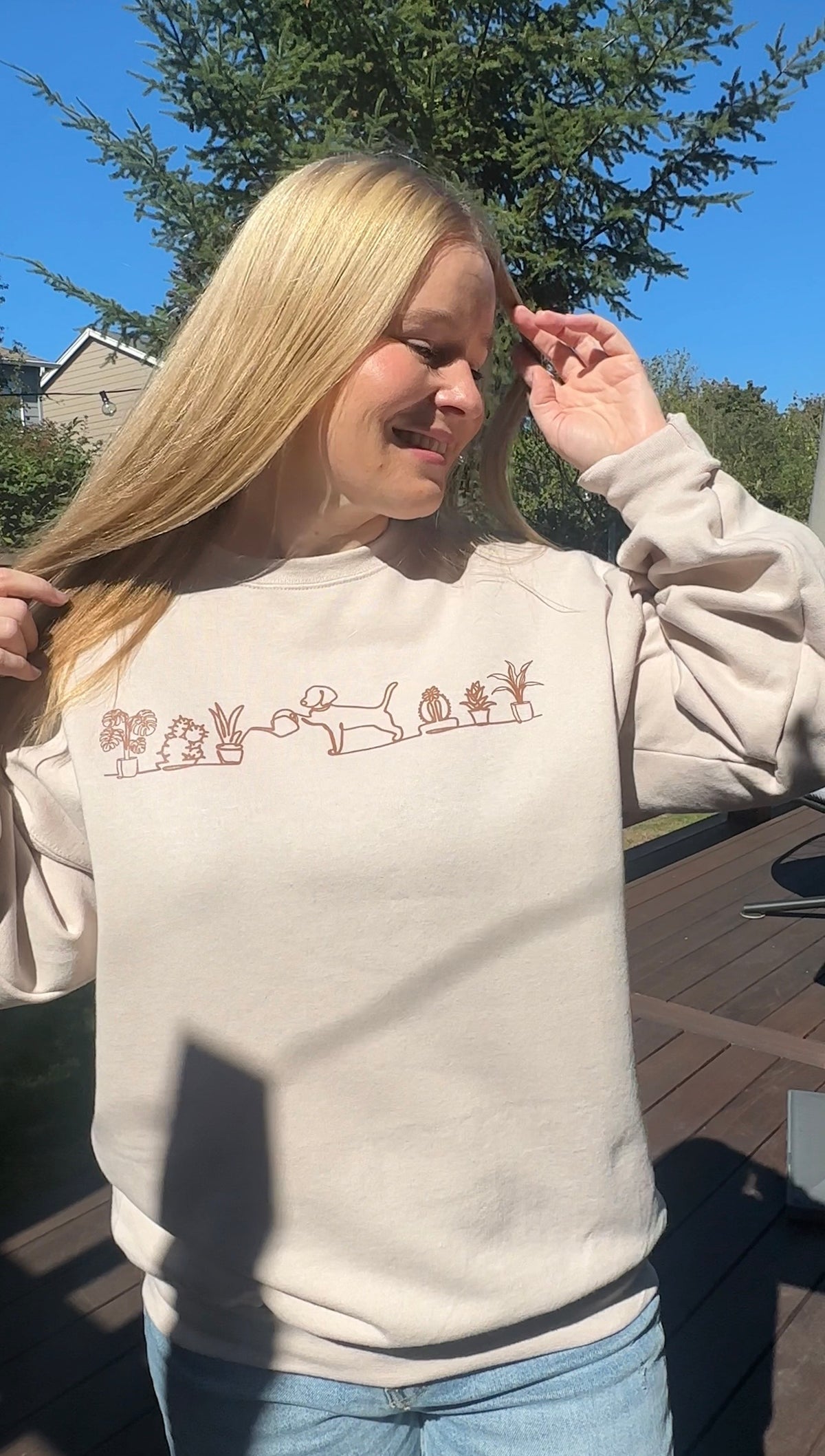 Dog Plant 🪴 Crewneck